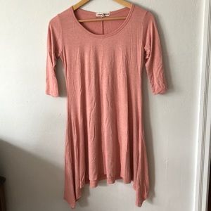 Altar’d State tunic in pink/peach color